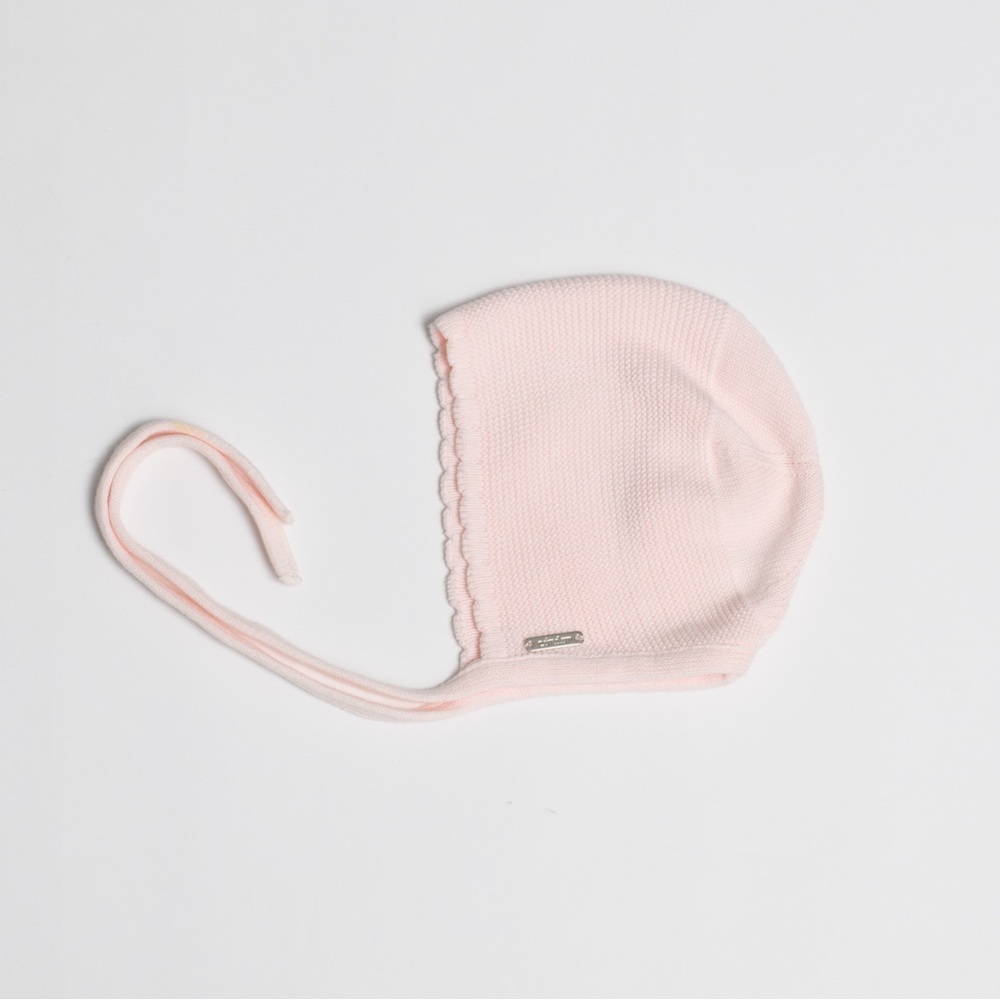 Condor Pink Garter Stitch Bonnet